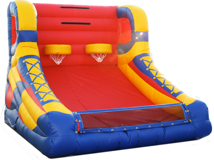 Inflatable Two Lane Basketball