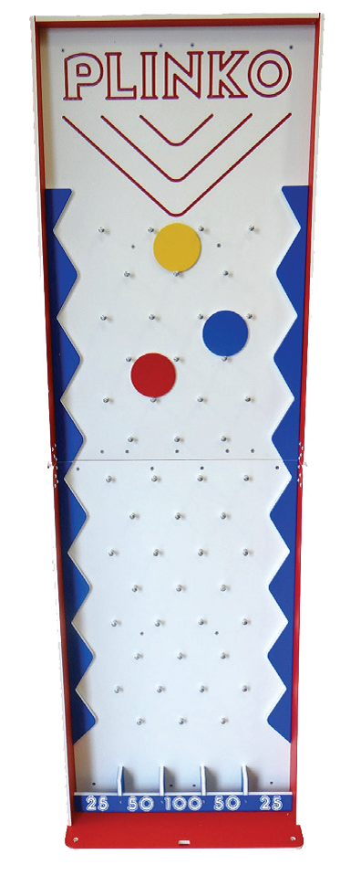 rental plinko table game