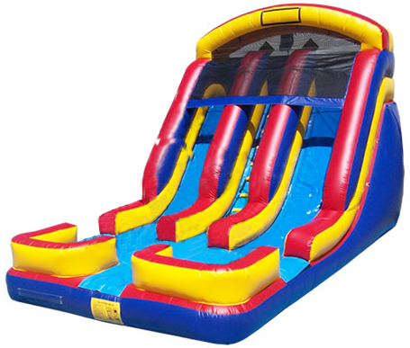 inflatable wet slide