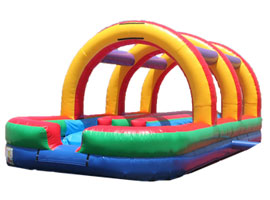 inflatable slip and slide